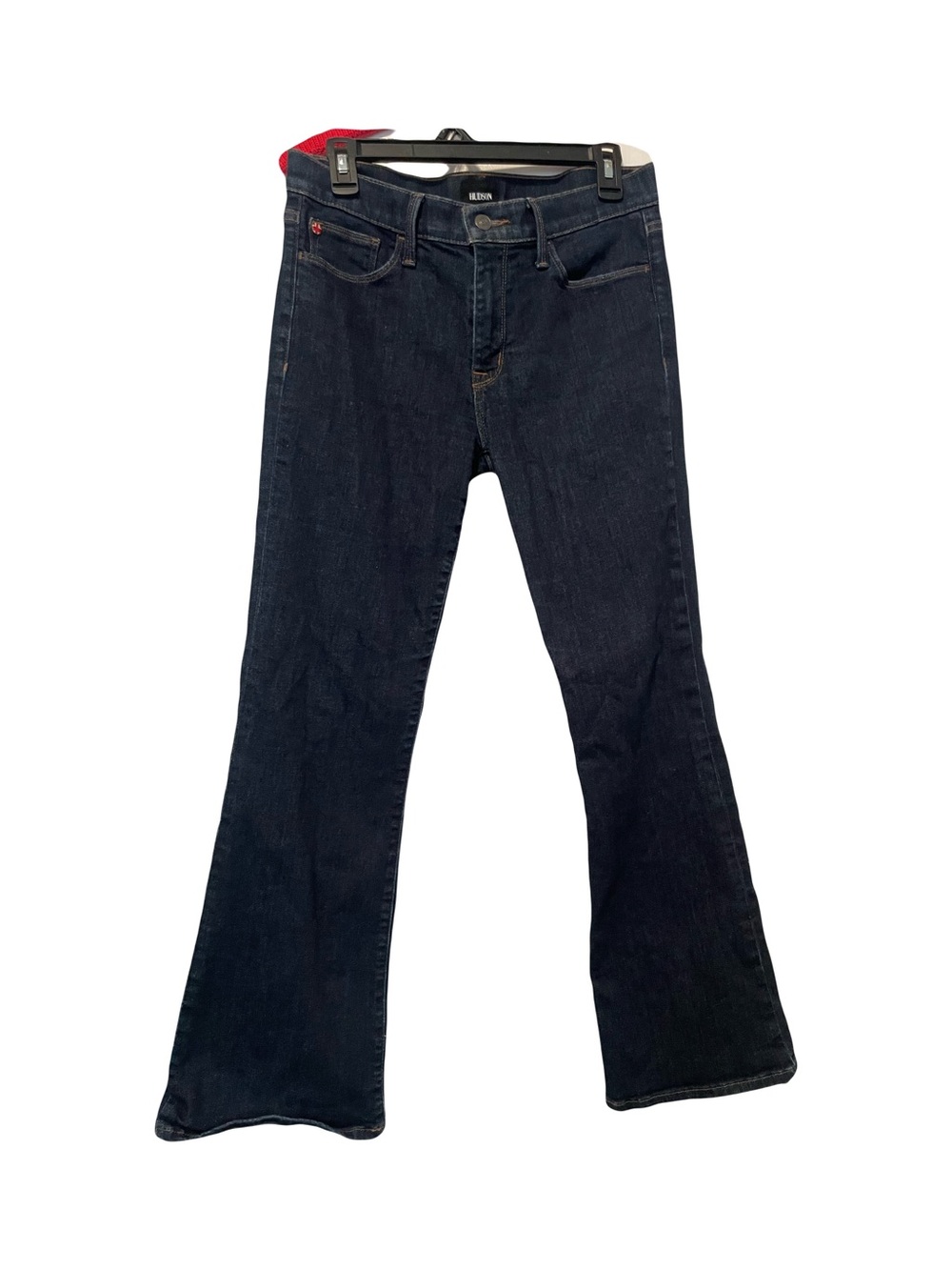 Hudson Jeans Dark Indigo Flare Wide-Leg Jeans